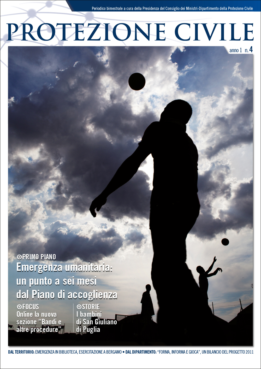Copertina Magazine Protezione Civile n. 4