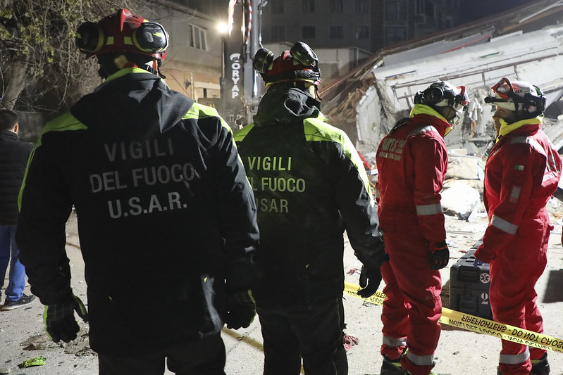 Terremoto Turchia - Vigili del Fuoco formato evidenza