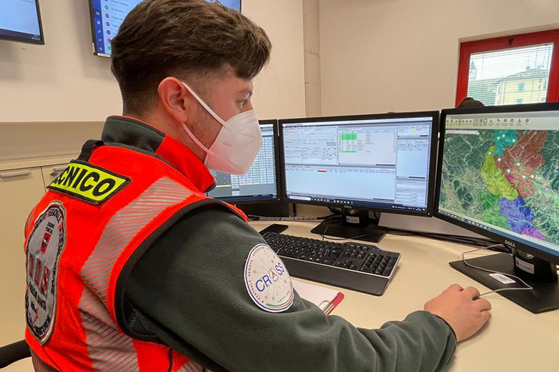 La CROSS-Centrale Remota Operazioni Soccorso Sanitario di Pistoia-Empoli