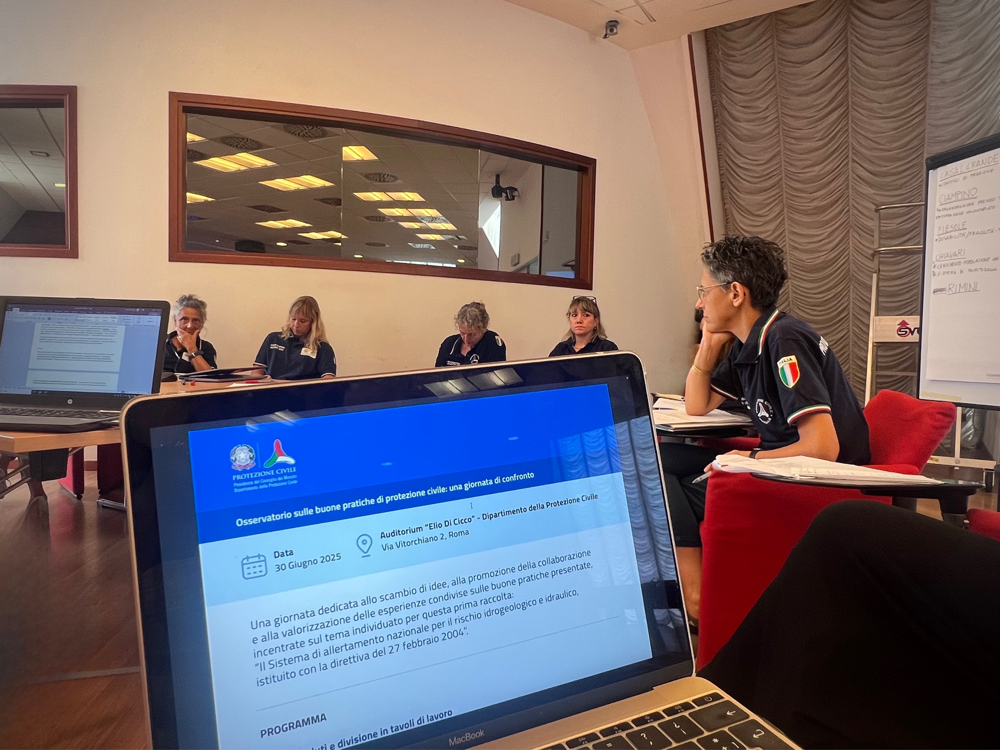 Buone pratiche di protezione civile: una giornata di confronto con i Comuni