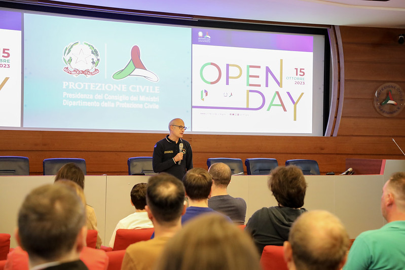 Open Day al Dipartimento della Protezione Civile