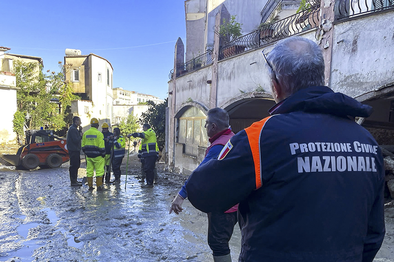 Alluvione Ischia: le attività messe in campo dal Servizio Nazionale