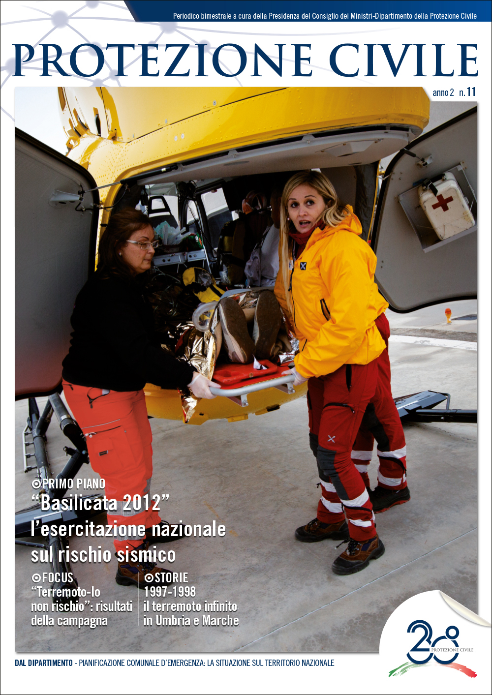 Copertina Magazine Protezione Civile n. 11