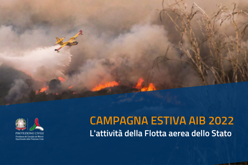 Canadair per attività antincendio boschivo