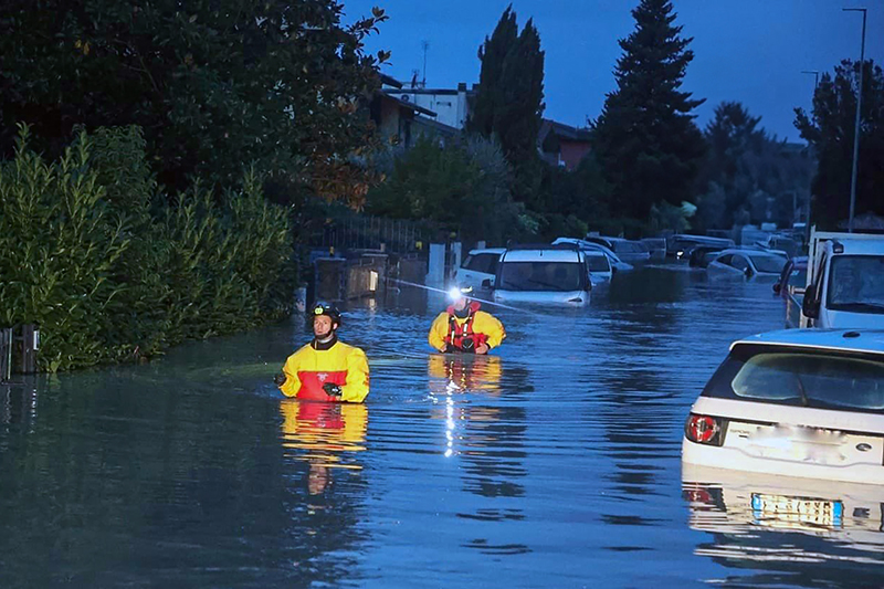 Maltempo Toscana novembre 2023 squadre soccorso