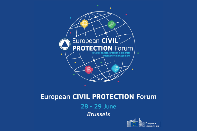 Logo Forum europeo di Protezione Civile 2022