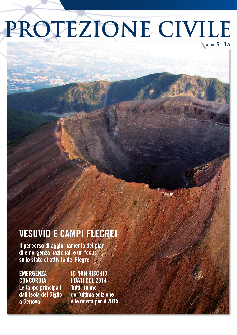 Copertina Magazine Protezione Civile n. 15