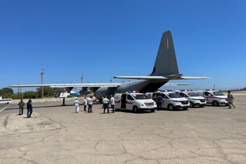 Le attività di trasporto sanitario dalla Libia