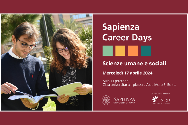 Sapienza Career Days 2024 - locandina