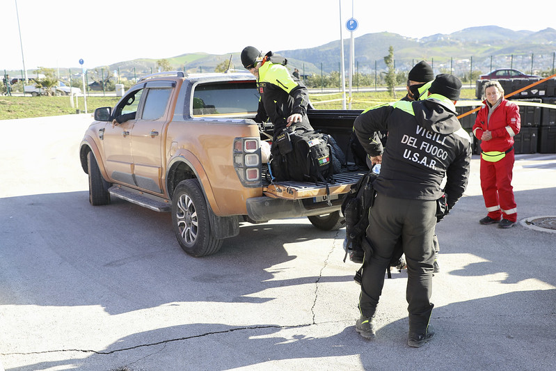 Terremoto Turchia e Siria, team Usar dei Vigili del Fuoco