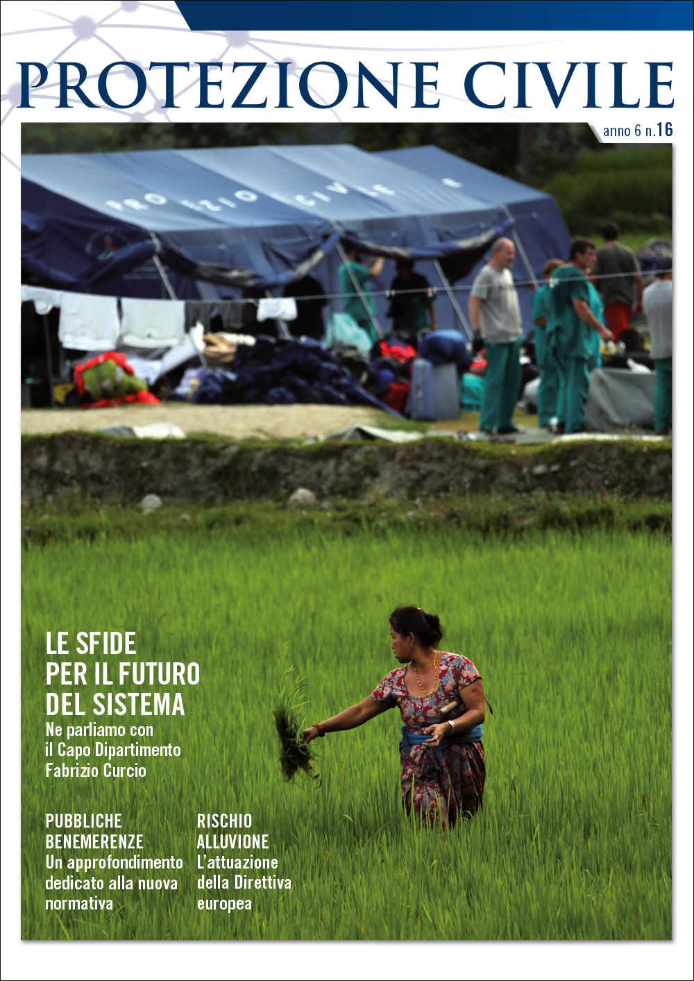 Copertina Magazine Protezione Civile n. 16