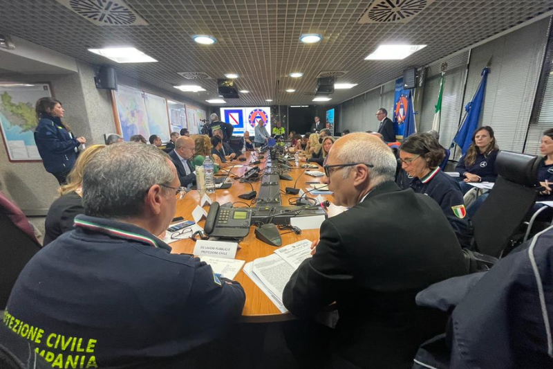 Campi Flegrei: riunione in Regione su Piano di allontanamento e Io Non Rischio