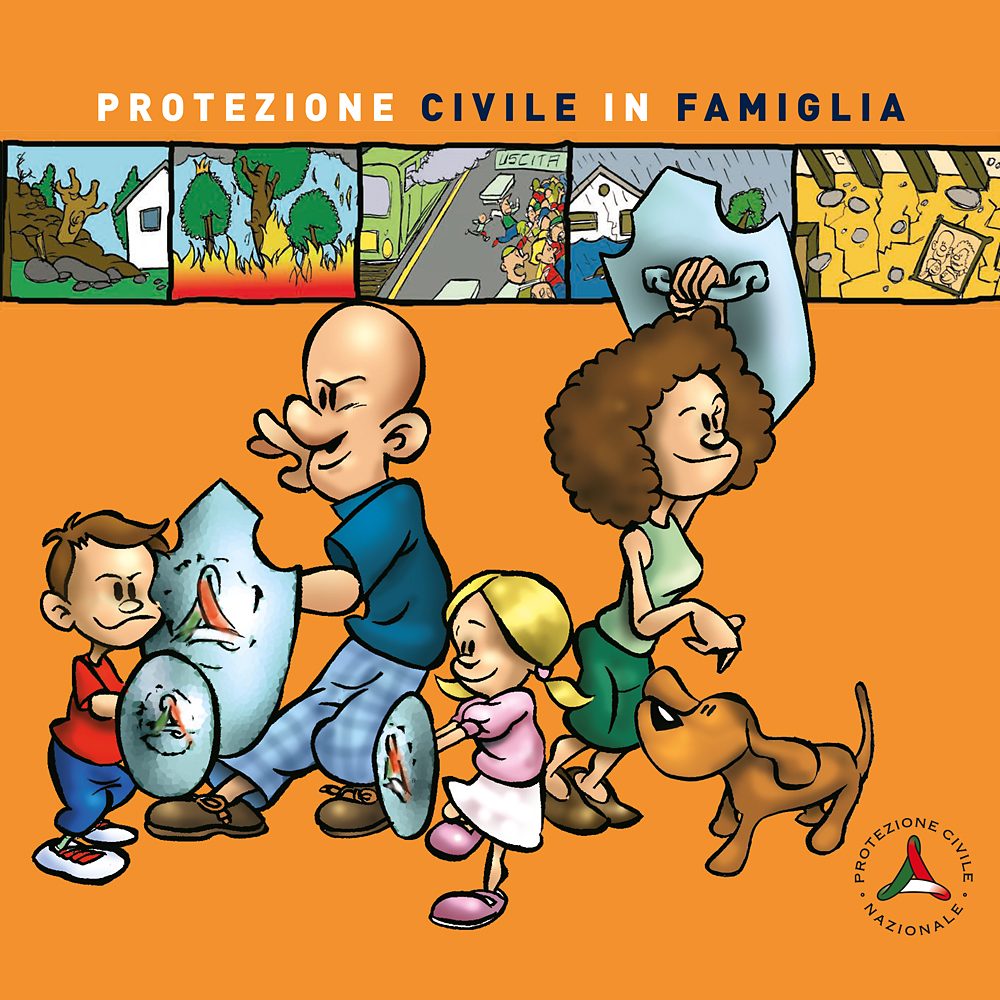 Copertina Protezione civile in famiglia