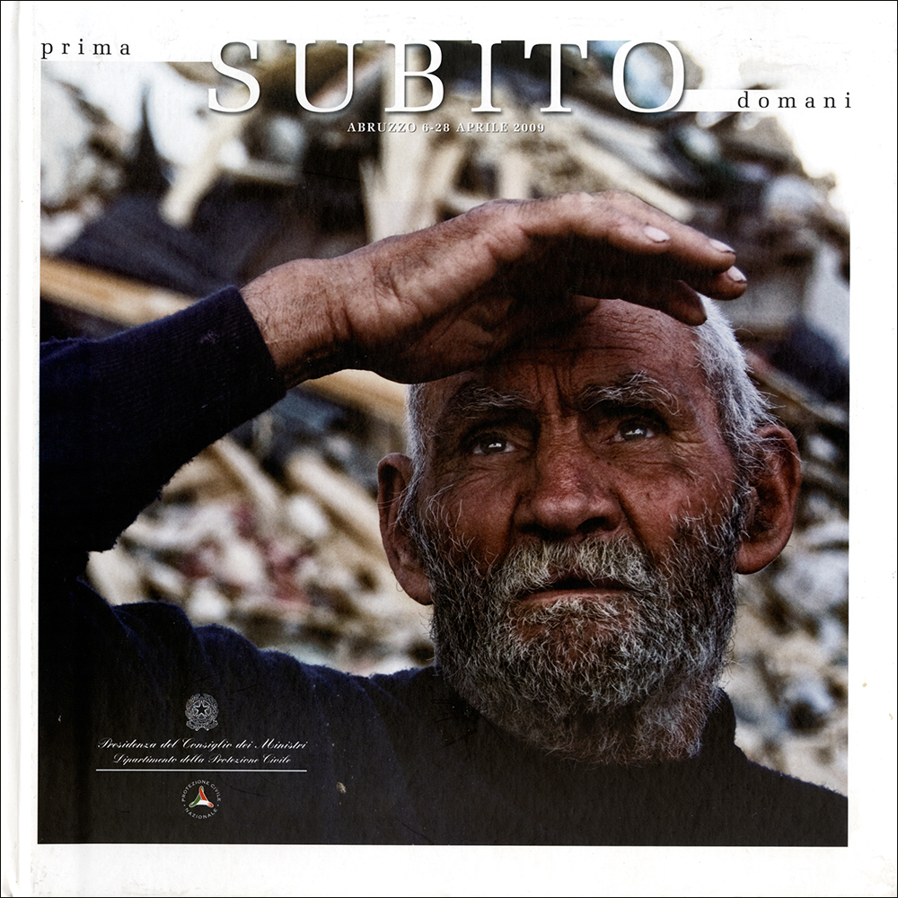Copertina Prima, subito, domani Abruzzo 6-28 aprile 2009