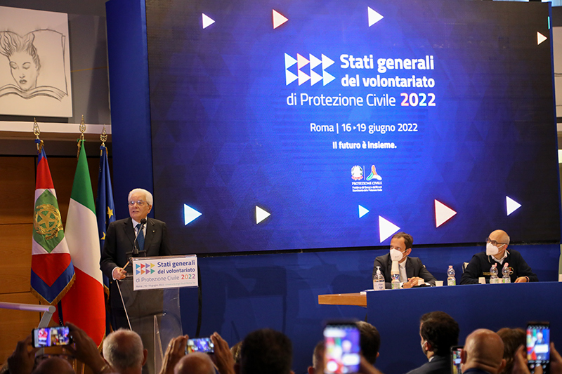 Stati Generali del Volontariato 2022: l'intervento del Presidente Mattarella