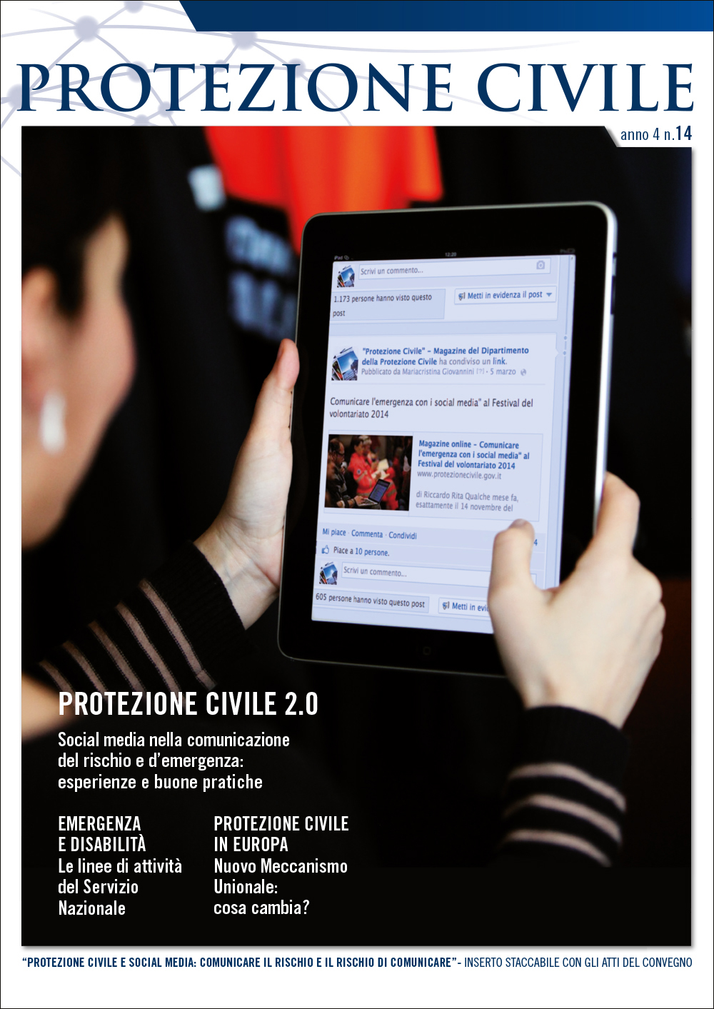 Copertina Magazine Protezione Civile n. 14